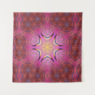 Tenture Kaleidoscope du coeur radieux
