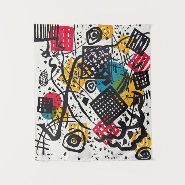 Tenture Kandinsky - Petits Mondes V, Art abstrait (Devant)