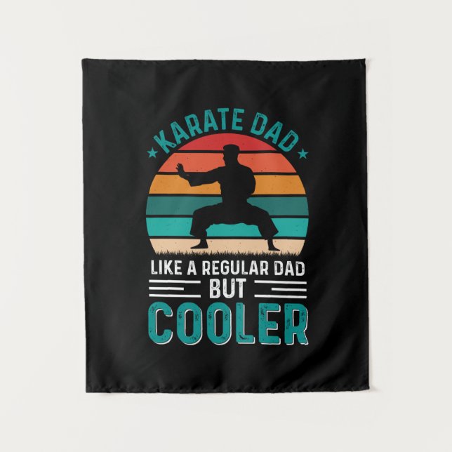 Tenture Karate Dad (Devant)