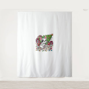 Tenture Kawaii Anime Frenchie Christmas Funny Chien