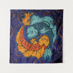 Tenture Koi Fish