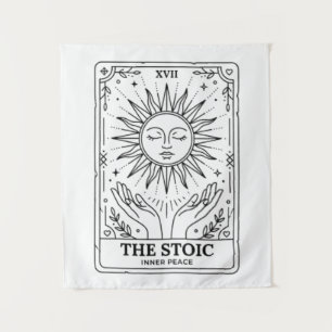 Tenture La Carte de Tarot Stoïque