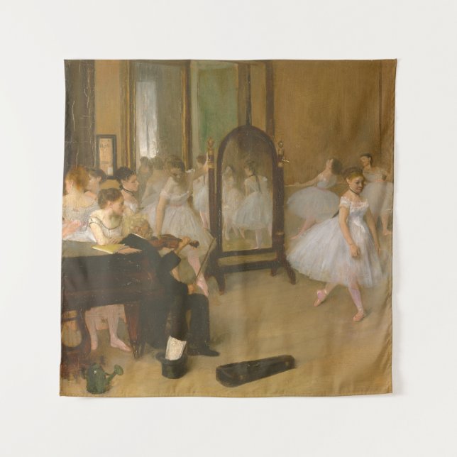 Tenture La classe de danse (1870) Edgar Degas (Devant)
