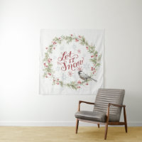 La couronne d'hiver : la neige