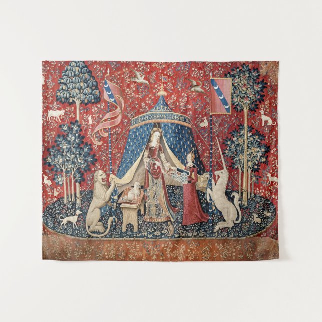 Tenture La Dame et l'Unicorne, À mon seul désir (Devant (Horizontal))