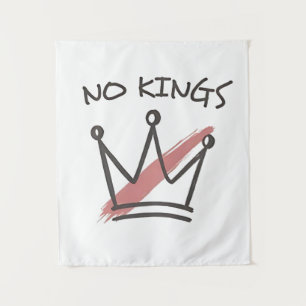 Tenture La démocratie n'a pas le statut de reine Librety U