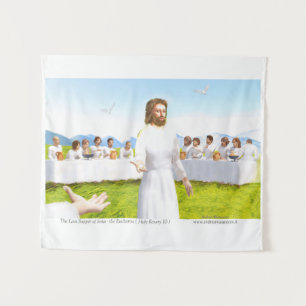 Tenture La Dernière Cène de Jésus - Eucharistie
