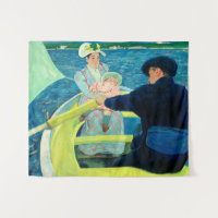 La fête nautique par Mary Cassatt