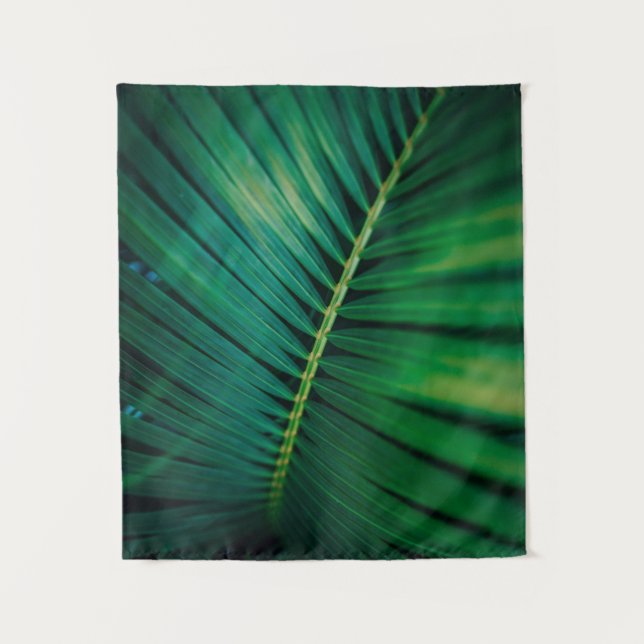Tenture Green Leaf Tropical Forest Nature Photo (Devant)