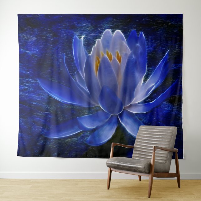 Tenture La fleur de Lotus et sa signification (En situation (horizontale))