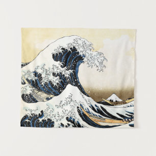 Tenture La Grande Vague au large de Kanagawa Hokusai, art