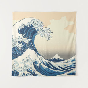 Tenture La grande vague de la reproduction de peinture de