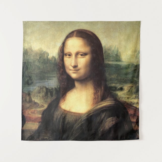 Tenture La Joconde Léonard de Vinci  (Devant)