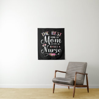 Tenture La Meilleure Espèce de Maman Élève une Infirmière