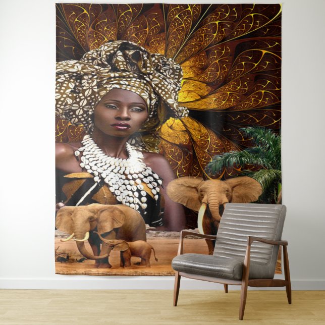 Tenture La Mère patrie (En situation)