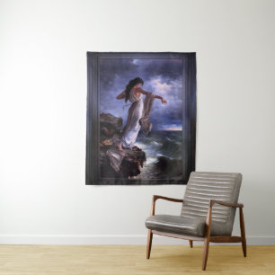 Tenture La mort de Sappho par Miguel Carbonell Selva