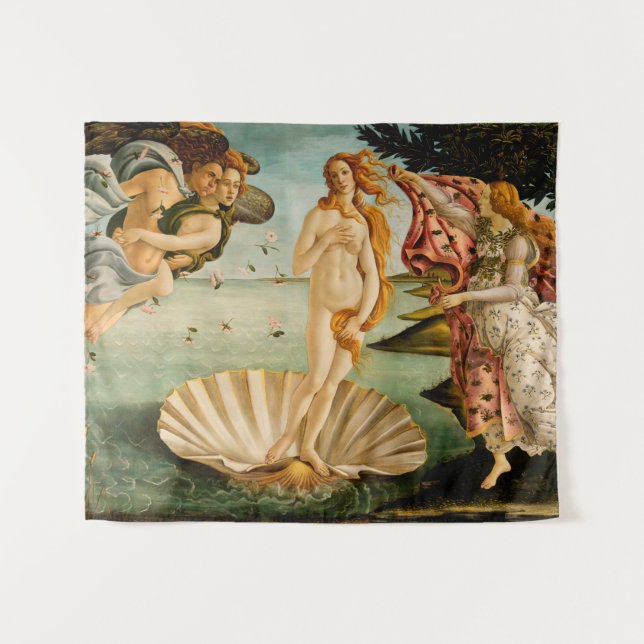 Tenture La naissance de Vénus | Botticelli (Devant (Horizontal))