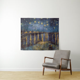 Tenture La Nuit étoilée sur le Rhône de Vincent Van Gogh