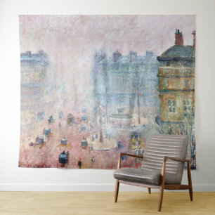 Tenture La Place du Théâtre Français   Camille Pissarro  