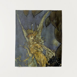 Tenture "La reine des fées" par Edmund Dulac