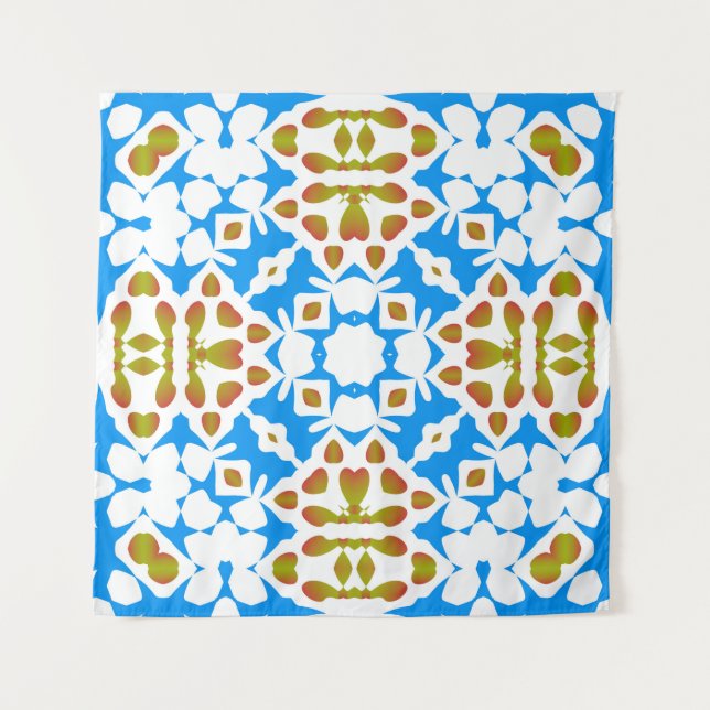 Tenture La talavera mexicaine traditionnelle ornée. Univer (Devant)