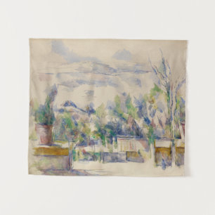 Tenture La terrasse du jardin aux Lauves, Cézanne