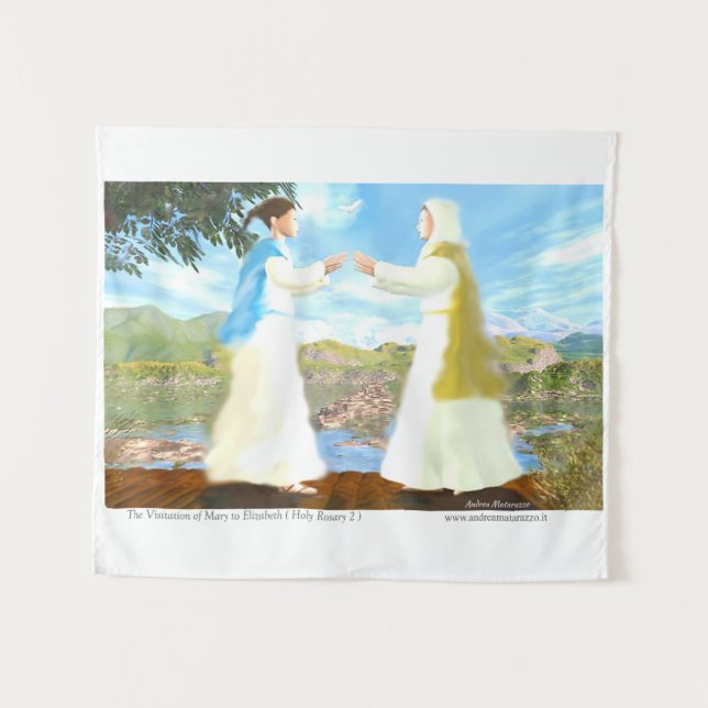 Tenture La Visite de Marie à Élisabeth (Devant (Horizontal))