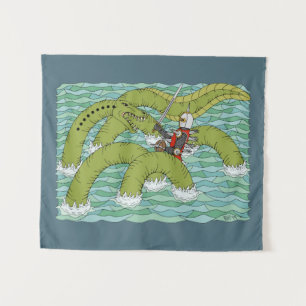 Tenture Lambton Worm et Knight