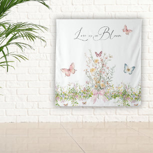 Tenture L'amour dans Boom Fleur sauvage Pink Bow Fête des