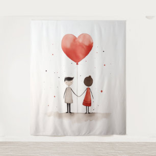 Tenture L'amour dans la simplicité