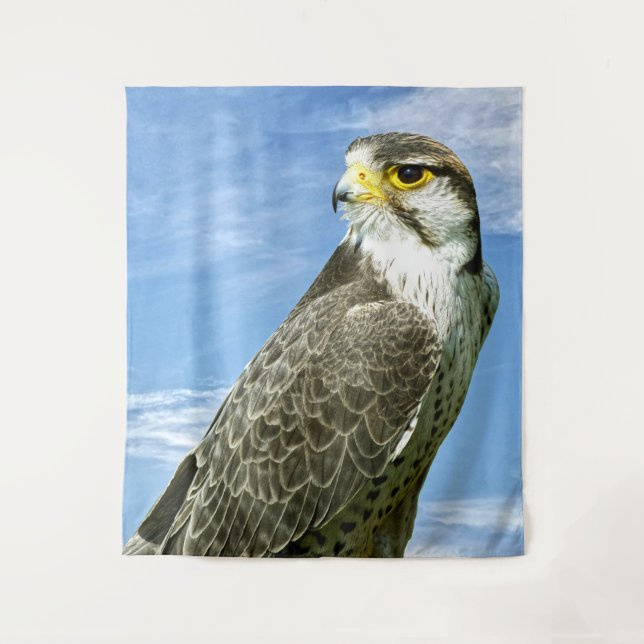Tenture Lanner Falcon perché (Devant)