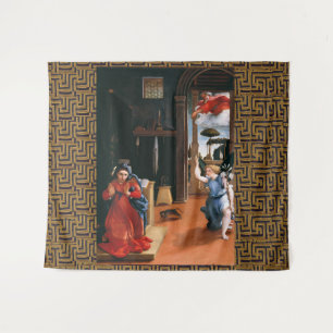 Tenture L'ANNONCIATION DE RECANATI par Lorenzo Lotto