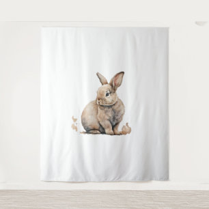 Tenture Lapin de Pâques
