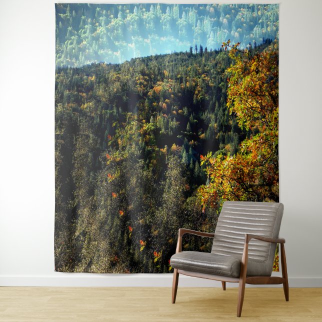 Tenture L'automne dans les montagnes.... (En situation)