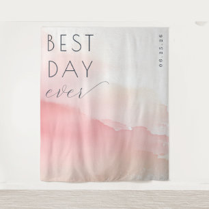 Tenture Lavage à l'aquarelle pastel joyeux