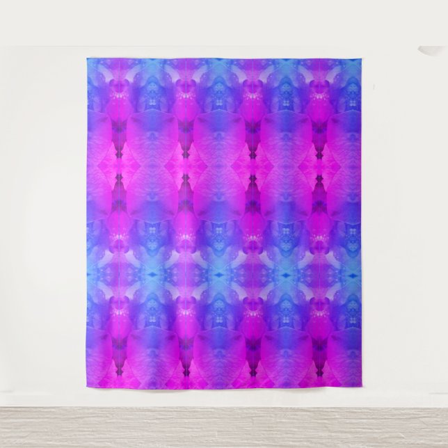Tenture Lavenders X Miami Ikat 9 (Devant)