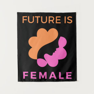 Tenture L'Avenir Est Femme Féministe