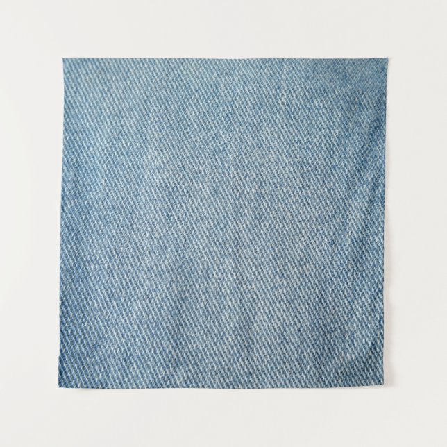 Tenture Laver les jeans bleus à l'acide, texture denim. (Devant)