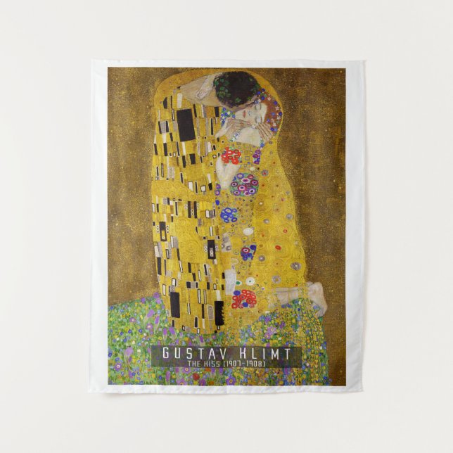 Tenture Le baiser - Gustav Klimt (Devant)