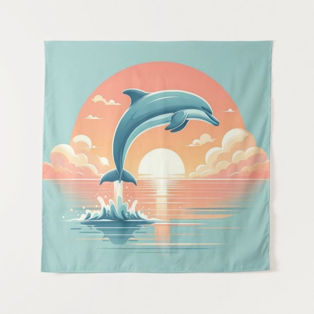 Tenture Le Ballet Aquatique de l'Aube (Devant)