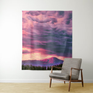 Tenture Le cadeau d'un Rose du soir