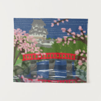 Tenture Le château d'Himeji