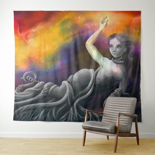 Tenture Le choix (En situation (horizontale))