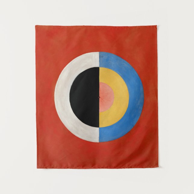 Tenture Le Cygne, No.17 par Hilma af Klint (Devant)