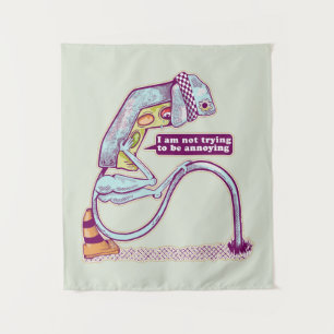 Tenture Le feu de circulation a l'air triste