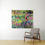 Tenture Le jardin d'Iris à Giverny par Claude Monet<br><div class="desc">Le jardin d'Iris à Giverny par Claude Monet.
Visitez mon magasin pour un design plus intéressant et plus de choix de couleurs => zazzle.com/iwheels*</div>