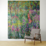 Tenture Le Jardin Iris De Giverny By Claude Monet<br><div class="desc">Le jardin d'Iris à Giverny peint par Claude Monet. Vers 1900. Cette image est du domaine public.</div>