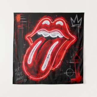 Tenture Le logo artistique des Rolling Stones