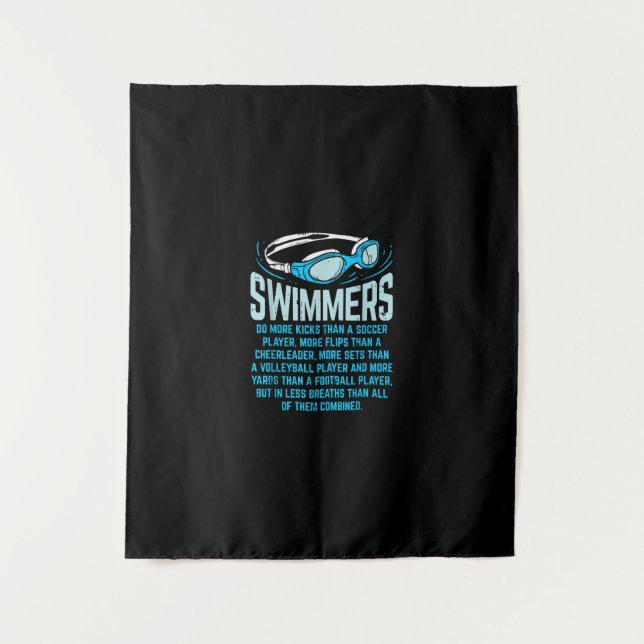 Tenture Le Poison de Swimming Lover (Devant)