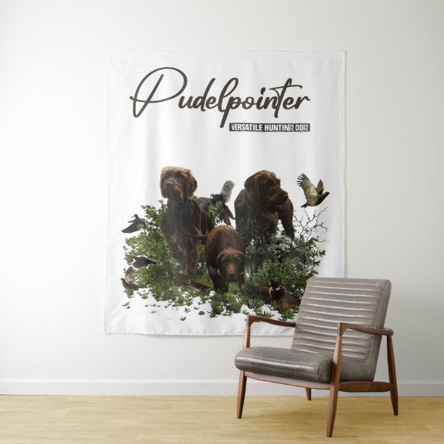 Tenture Le Pudelpointer (En situation)